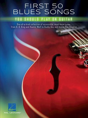 cover image of First 50 Blues Songs You Should Play on Guitar